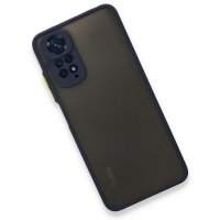 Newface Xiaomi Redmi Note 11S Kılıf Montreal Silikon Kapak - Lacivert