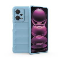 Newface Xiaomi Redmi Note 12 4G Kılıf Optimum Silikon - Sky Blue