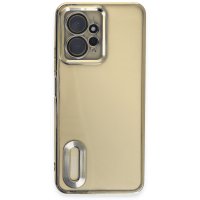 Newface Xiaomi Redmi Note 12 4G Kılıf Slot Silikon - Gold