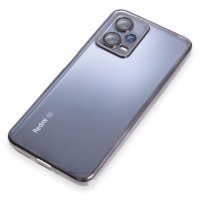 Newface Xiaomi Redmi Note 12 5G Kılıf Razer Lensli Silikon - Siyah