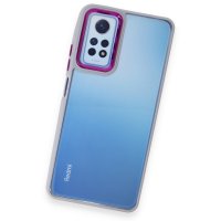 Newface Xiaomi Redmi Note 12 Pro 4G Kılıf Dora Kapak - Lila