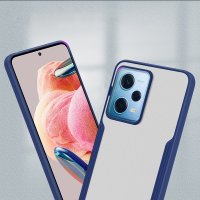 Newface Xiaomi Redmi Note 12 Pro 5G Kılıf Platin Silikon - Siyah