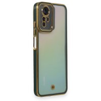 Newface Xiaomi Redmi Note 12S Kılıf Liva Lens Silikon - Yeşil