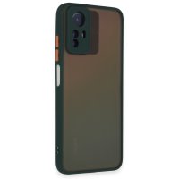 Newface Xiaomi Redmi Note 12S Kılıf Montreal Silikon Kapak - Yeşil