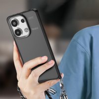 Newface Xiaomi Redmi Note 13 4G Kılıf Elegant Kapak - Lacivert