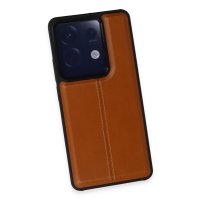 Newface Xiaomi Redmi Note 13 4G Kılıf Ozzi Kapak - Taba