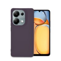 Newface Xiaomi Redmi Note 13 4G Kılıf Petro Silikon - Mürdüm