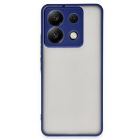 Newface Xiaomi Redmi Note 13 5G Kılıf Montreal Silikon Kapak - Lacivert