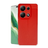 Newface Xiaomi Redmi Note 13 Pro 4G Kılıf Auto Focus Kapak - Kırmızı