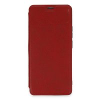 Newface Xiaomi Redmi Note 13 Pro 4G Kılıf Flip Cover - Kırmızı