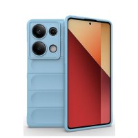 Newface Xiaomi Redmi Note 13 Pro 4G Kılıf Optimum Silikon - Sky Blue