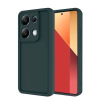 Newface Xiaomi Redmi Note 13 Pro 4G Kılıf Viera Silikon - Koyu Yeşil