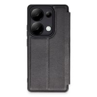 Newface Xiaomi Redmi Note 13 Pro 5G Kılıf Flip Cover - Siyah