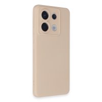 Newface Xiaomi Redmi Note 13 Pro 5G Kılıf Nano içi Kadife Silikon - Pudra