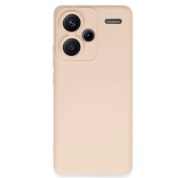 Newface Xiaomi Redmi Note 13 Pro Plus Kılıf Nano içi Kadife Silikon - Pudra