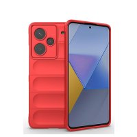 Newface Xiaomi Redmi Note 13 Pro Plus Kılıf Optimum Silikon - Kırmızı