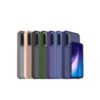 Newface Xiaomi Redmi Note 8 Kılıf Elegant Kapak - Derin Mor