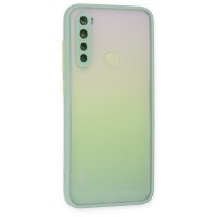 Newface Xiaomi Redmi Note 8 Kılıf Montreal Silikon Kapak - Turkuaz