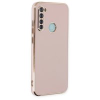 Newface Xiaomi Redmi Note 8 Kılıf Volet Silikon - Pembe