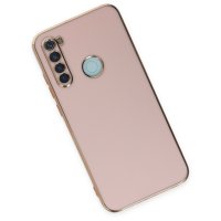 Newface Xiaomi Redmi Note 8 Kılıf Volet Silikon - Pembe