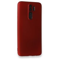 Newface Xiaomi Redmi Note 8 Pro Kılıf First Silikon - Bordo