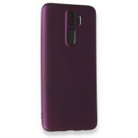 Newface Xiaomi Redmi Note 8 Pro Kılıf First Silikon - Mürdüm