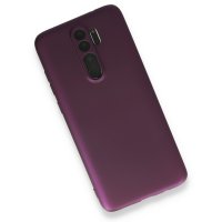 Newface Xiaomi Redmi Note 8 Pro Kılıf First Silikon - Mürdüm