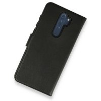 Newface Xiaomi Redmi Note 8 Pro Kılıf Trend S Plus Kapaklı Kılıf - Siyah