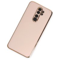 Newface Xiaomi Redmi Note 8 Pro Kılıf Volet Silikon - Pembe