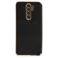 Newface Xiaomi Redmi Note 8 Pro Kılıf Volet Silikon - Siyah