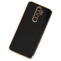 Newface Xiaomi Redmi Note 8 Pro Kılıf Volet Silikon - Siyah