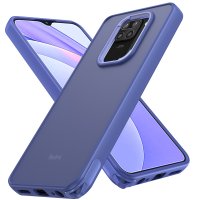 Newface Xiaomi Redmi Note 9 Kılıf Elegant Kapak - Açık Mavi