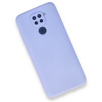 Newface Xiaomi Redmi Note 9 Kılıf First Silikon - Lila