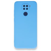 Newface Xiaomi Redmi Note 9 Kılıf First Silikon - Mavi