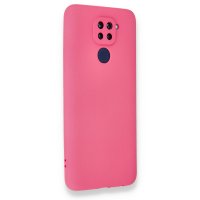 Newface Xiaomi Redmi Note 9 Kılıf First Silikon - Pembe