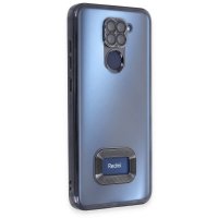 Newface Xiaomi Redmi Note 9 Kılıf Slot Silikon - Siyah