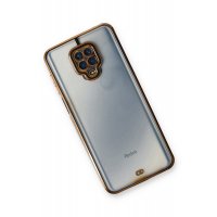 Newface Xiaomi Redmi Note 9S Kılıf Liva Lens Silikon - Siyah