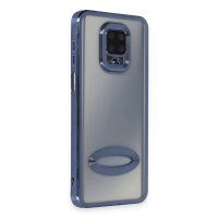 Newface Xiaomi Redmi Note 9S Kılıf Slot Silikon - Sierra Blue