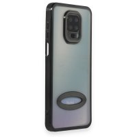 Newface Xiaomi Redmi Note 9S Kılıf Slot Silikon - Siyah