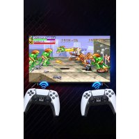 Newface Y5 64GB Android Dual Pad 4K Game Stick - Beyaz