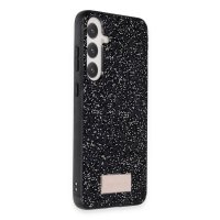 Onegif Samsung Galaxy A25 5G Bright Simli Kapak - Siyah