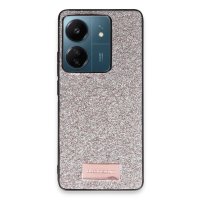 Onegif Xiaomi Poco C65 Bright Simli Kapak - Gold