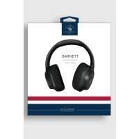 Santa Barbara Polo Racquet Club Barnett Kafaüstü Bluetooth Kulaklık - Siyah