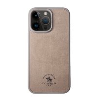 Santa Barbara Polo Racquet Club iPhone 15 Pro Myron Kapak - Natural Grey