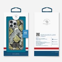 Santa Barbara Polo Racquet Club iPhone 16 Pro Sagar Magsafe Kapak - Bej