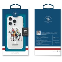 Santa Barbara Polo Racquet Club iPhone 16 Willie Şeffaf Magsafe Kapak - Morandi