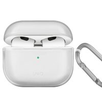 Uniq Airpods 3 (3.nesil) Glase Silikon Kılıf - Şeffaf