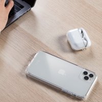 Uniq Airpods 3 (3.nesil) Glase Silikon Kılıf - Siyah