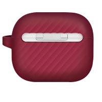 Uniq Airpods 3 (3.nesil) Vencer Silikon Kılıf - Bordo