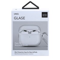 Uniq Airpods 4 (4.nesil) Glase Silikon Kılıf - Şeffaf